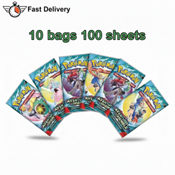 10 Packs Pokemon TCG: Aventures Ensemble Booster Packs - 100 Sheets Total - Image 2