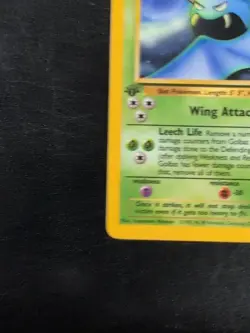 Golbat First Edition Fossil Pokemon 34/62 Regular - Image 4