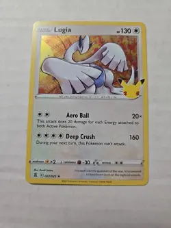 Lugia 022/025 Celebrations Holo Pokemon Tcg 🔥 - Image 1