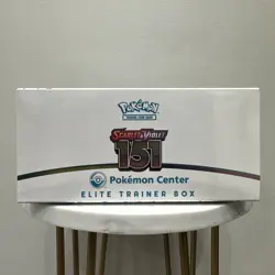 151 Pokemon Center ETB Elite Trainer Box Scarlet & Violet Pokemon TCG SEALED/NEW - Image 3