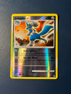 Pokemon TCG - Lucario 53/127 Platinum Reverse Holo - LP - Image 1