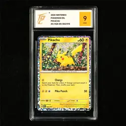 TQG 9 MINT 2024 Pokemon ENG Pikachu 002/015 - Image 2