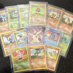 Miscellaneous Lot- Hitmonchan Dark Machoke Arcanine Wartortle Pokemon Cards TCG - Image 1