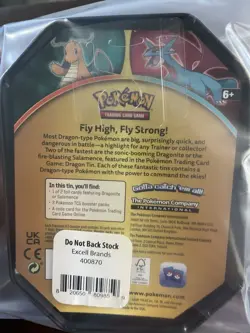 Pokemon TCG 2019 Dragonite Tin with 3 Booster Packs - New & Factory Sealed - Image 2