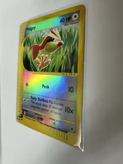 Pokemon Pidgey 40 HP Basic Expedition Base Set 123/165 Reverse Holo Common 2002 - Image 4