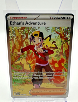 2025 Pokemon SV Destined Rivals DRI EN Ethan's Adventure #236/182 - Image 1