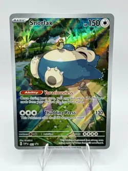 Pokemon Snorlax Black Star Promo #51 Scarlet & Violet 151 English NM Condition - Image 1