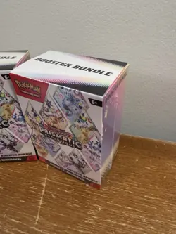 Pokemon TCG Prismatic Evolutions Booster Bundle Lot Of 2 New & Factory Sealed - Image 3
