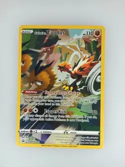 2019 Pokemon SWSH Black Star Galarian Zapdos SWSH283 NM - Image 1