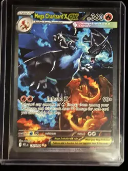 Mega Charizard X EX SIR 125/094 (English) Phantasmal Flames Pokemon TCG NM - Image 1