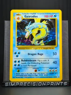Pokemon TCG Gyarados 006/102 Base Set Holo - Image 1