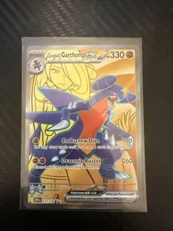 Cynthia’s Garchomp Ex - 215/182 Full Art - Pokemon TCG - Destined Rivals - NM - Image 1
