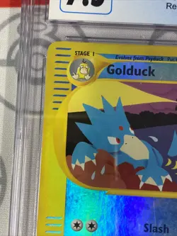 CGC 7.5 2003 Pokemon Gem Mint Golduck Reverse Holo Aquapolis 50b TCG PSA 1066 - Image 2