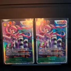 2 X One Piece TCG Perona OP14-033 SR The Azure Sea's Seven English NM/M - Image 1