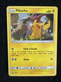 Pokemon Pikachu TCG Special Collection SM234 Holo Promo Card 2019 - Image 1