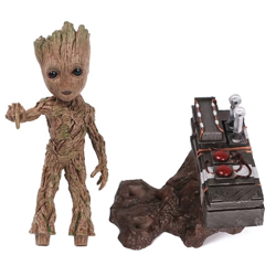 Guardians of the Galaxy Figur Baby Groot - Marvel Avengers PVC Statue Modell - Image 4