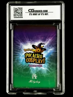 2025 Cosplay Pikachu THANOS CG 10 Pristine Pokemon PSA CGC Flash Editorial Gold - Image 2