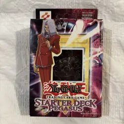 1996 Yu-Gi-Oh 1st Edition Pegasus Starter Deck Factory SEALED Trading Card Game - Image 1