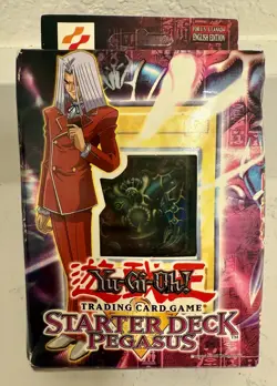 1996 Yu-Gi-Oh 1st Edition Pegasus Starter Deck Factory SEALED Trading Card Game - Image 1