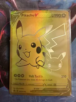 Pikachu V SWSH145 SWSH: Sword & Shield Promo Cards Holo - Image 1