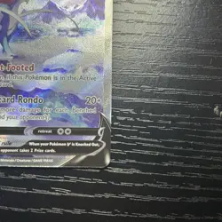 Suicune V GG38/GG70 Pokemon Card TCG Crown Zenith Galarian Gallery Full Art - Image 5