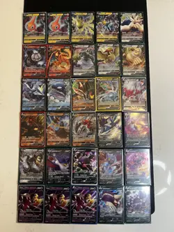 30 Card V Bundle Pokemon TCG Bulk Lot NM Near Mint Condition - Image 1
