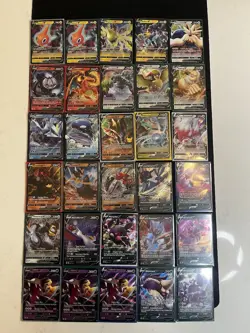 30 Card V Bundle Pokemon TCG Bulk Lot NM Near Mint Condition - Image 2
