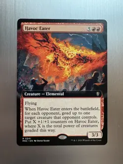Havoc Eater - 341 - MTG: Murders at Karlov Manor - Extended Art - Regular - Image 1