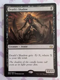 MTG Magic the Gathering Death's Shadow (64/270) Modern Masters 2017 LP - Image 1