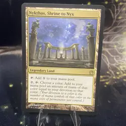 Magic the Gathering - Nykthos, Shrine to Nyx - Theros - Regular - Land LP - mtg - Image 1