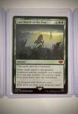 Magic the Gathering: Tales of Middle Earth- Last March Of The Ents 172 Regular - Image 1