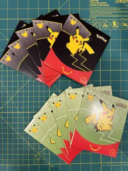 Lot of 10 McDonalds Pokemon 25th Anniversary 2021 Set Card Packs SEALED - Image 1