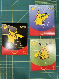 Lot of 10 McDonalds Pokemon 25th Anniversary 2021 Set Card Packs SEALED - Image 2