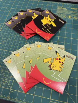 Lot of 10 McDonalds Pokemon 25th Anniversary 2021 Set Card Packs SEALED - Image 4