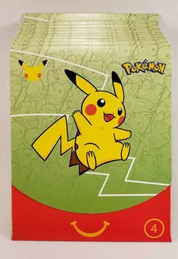 Pokemon McDonalds 25th Anniversary Promo Lot of 10 Sealed Unopened Packs 4 - Image 1