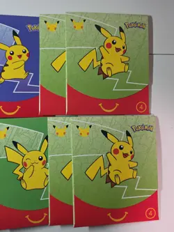 Lot Of 21 New Pokemon 25th Anniversary McDonalds 2021 Sealed Promo Card Packs - Image 4