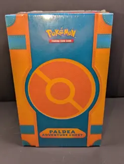 Pokemon TCG: Paldea Adventure Chest (2024) ~ 6 Booster Packs ~ Factory Sealed - Image 1