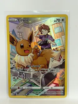 Pokemon Eevee TG11/TG30 Ultra Rare Holo BRILLIANT STARS - Image 1