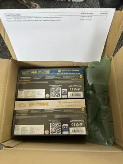 Pokemon Center Elite Trainer Box Mega Evolution Lucario & Gardevoir ETB - Image 1