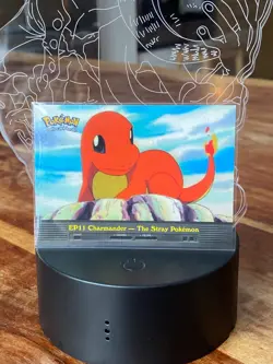 EP11 Charmander - The Stray Pokemon- Topps 1999/2000 TV Animation Blue Logo - Image 1