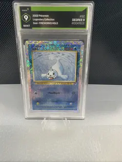 2002 Pokemon Legendary Collection Seel Fireworks Holo Degree 9 - Image 1