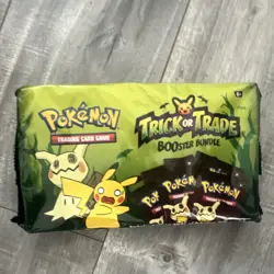 Pokemon Trick or Trade Booster Bundle Booster Box Pikachu Mimikyu English - Image 1