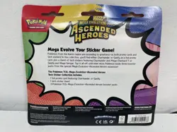 Pokemon TCG Gastly Tech Sticker Collection Ascended Heroes 3 Pack Blister Pack - Image 2