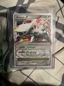 Pokemon TCG Arceus LV.X Holo Rare 2009 good condition - Image 3