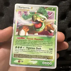 Torterra Lv. X - DP09 Black Star Promo Holo Pokemon - mod play - Image 1