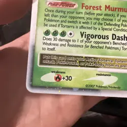 Torterra Lv. X - DP09 Black Star Promo Holo Pokemon - mod play - Image 5