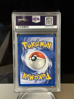 1999 POKEMON JUNGLE #27 SNORLAX UNLIMITED RARE HIGHLIGHTER ERROR PSA 5 - Image 2