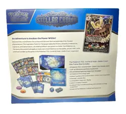 Pokemon TCG Scarlet & Violet - Stellar Crown Elite Trainer Box (ETB) Sealed - Image 2
