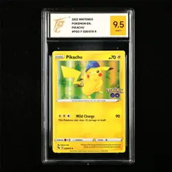 TQG 9.5 MINT+ 2022 Pokemon ENG Pikachu 028/078 R - Image 1