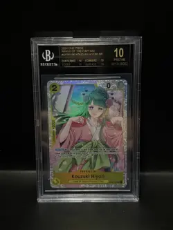 Kozuki Hiyori One Piece Op06-Wings Of The Captain 106 BGS BLACK LABEL - Image 1